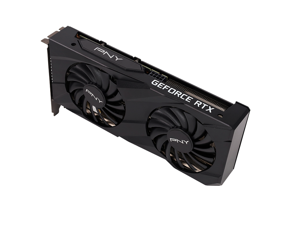 Видеокарта PNY GeForce RTX 3060 Ti 8GB VERTO Dual Fan (LHR) 3