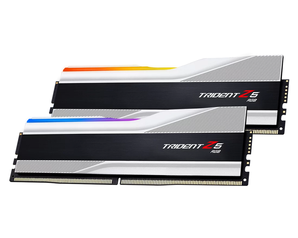 Памет G.SKILL Trident Z5 RGB White 64GB(2x32GB) DDR5 6400MHz F5-6400J3239G32GX2-TZ5RS 2