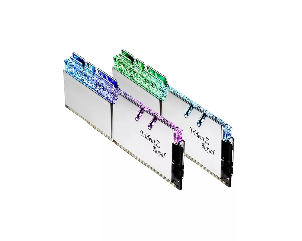 Памет G.SKILL Trident Z Royal 32GB(2x16GB) DDR4 PC4-28800 3600MHz CL16 F4-3600C16D-32GTRSC 2