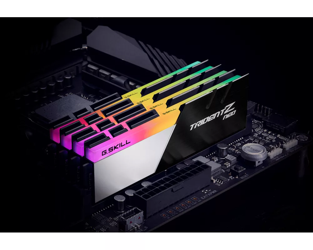 Памет G.SKILL Trident Z Neo RGB 32GB(2x16GB) DDR4 PC4-28800 3600MHz CL18 F4-3600C18D-32GTZN 5
