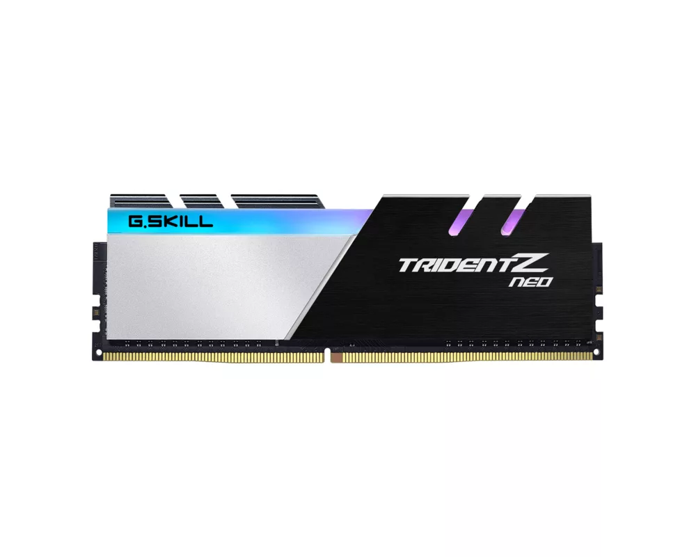 Памет G.SKILL Trident Z Neo RGB 32GB(2x16GB) DDR4 PC4-28800 3600MHz CL18 F4-3600C18D-32GTZN 3