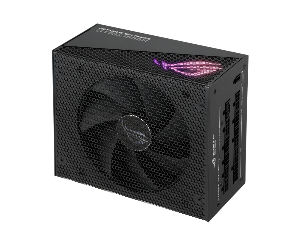 Захранване ASUS ROG Strix 1000W 80+ Gold Aura Edition, ATX 3.0, PCIe 5.0 Ready 6