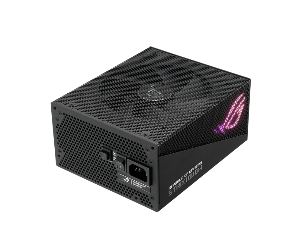 Захранване ASUS ROG Strix 1000W 80+ Gold Aura Edition, ATX 3.0, PCIe 5.0 Ready 7