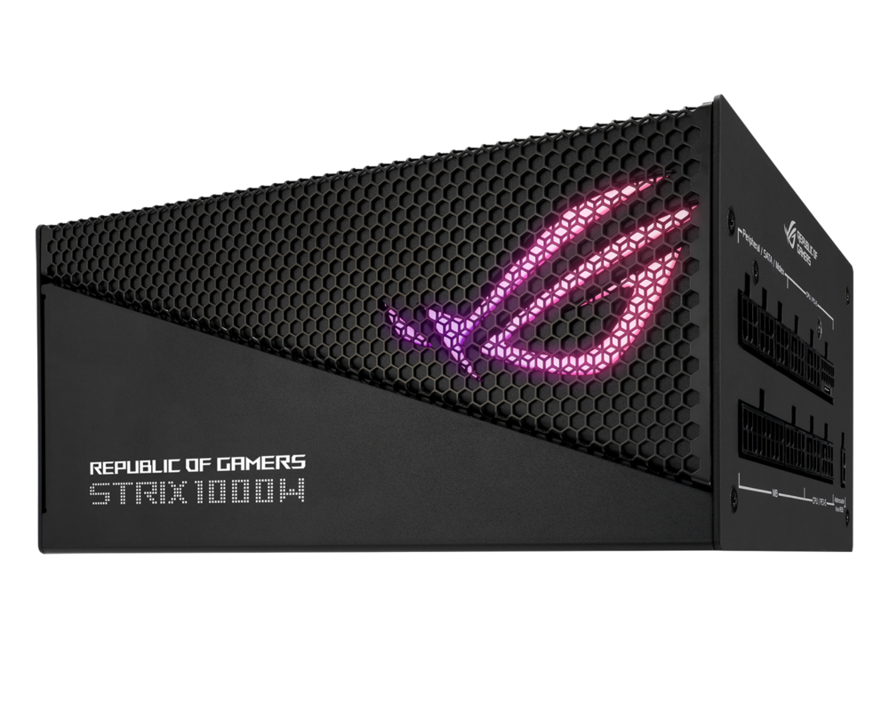 Захранване ASUS ROG Strix 1000W 80+ Gold Aura Edition, ATX 3.0, PCIe 5.0 Ready 2