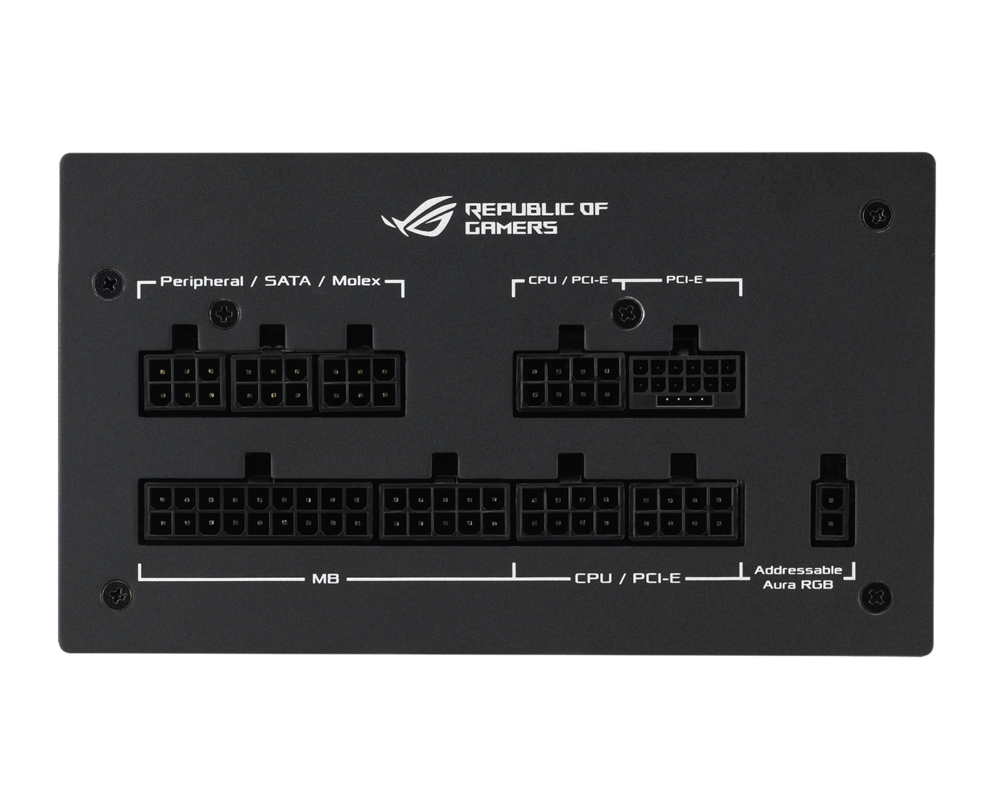 Захранване ASUS ROG Strix 850W 80+ Gold Aura Edition, ATX 3.0, PCIe 5.0 Ready 9