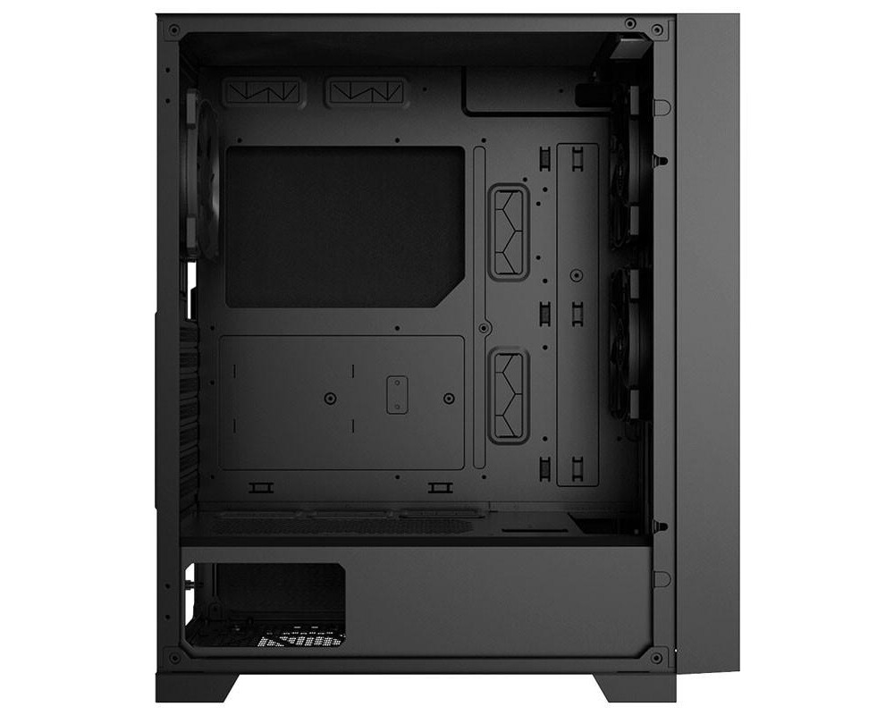Кутия MONTECH AIR Silent, TG, Mid-Tower, Черна 5