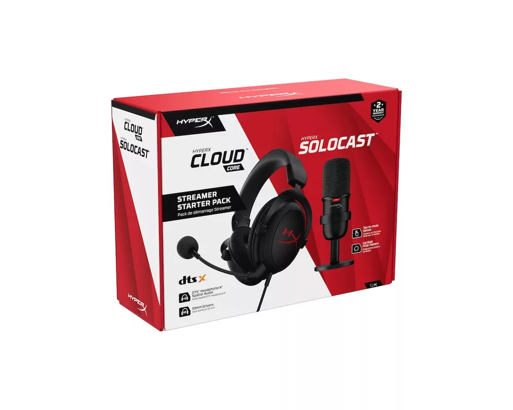 Слушалки Комплект HyperX Streamer Starter Pack 2