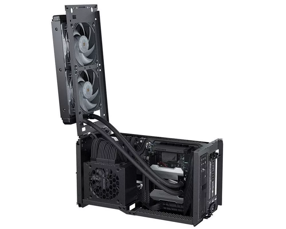 Кутия Phanteks Evolv Shift XT TG ARGB ITX-Tower, Черна 6