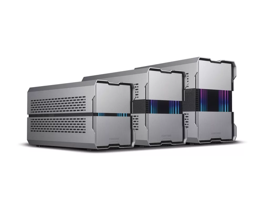 Кутия Phanteks Evolv Shift XT TG ARGB ITX-Tower, Galaxy Silver 9