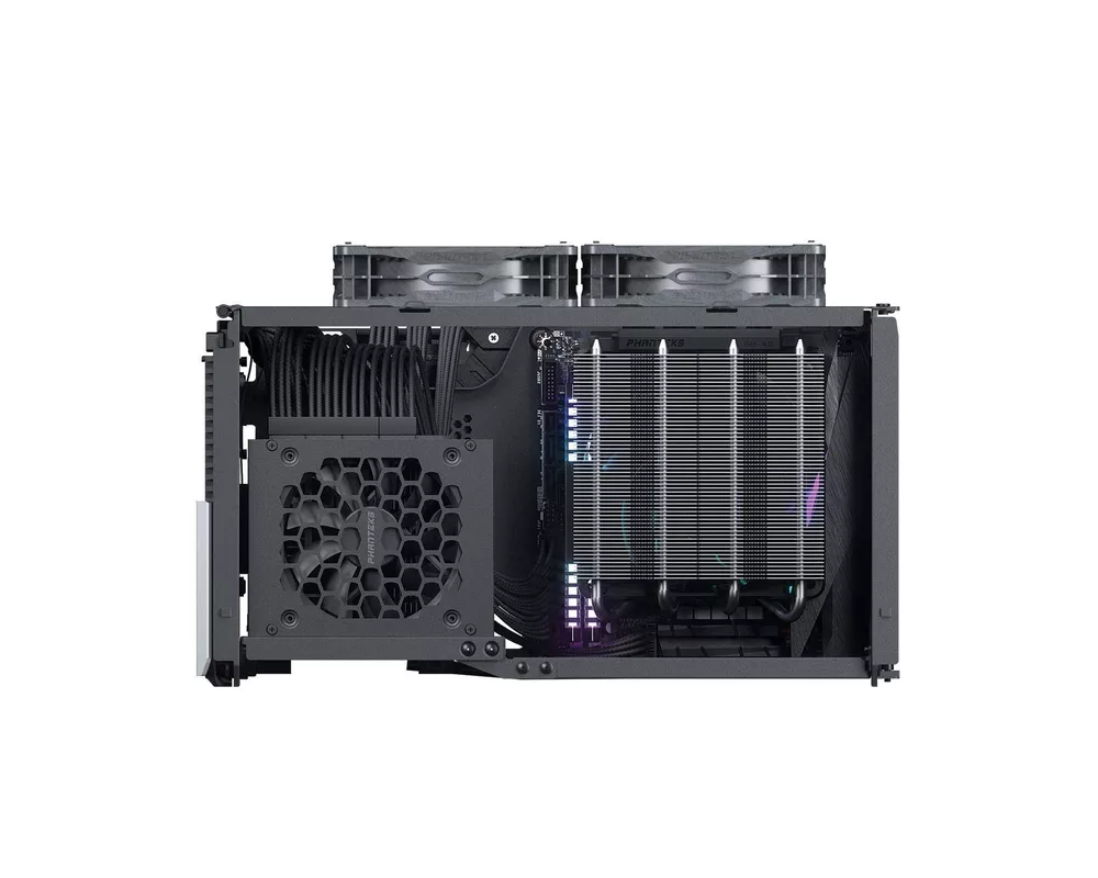 Кутия Phanteks Evolv Shift XT TG ARGB ITX-Tower, Galaxy Silver 14