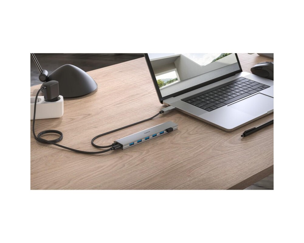 USB хъб 7-портов хъб, 3.2 Gen 1, 5 Gbit/s, HAMA-200137 4