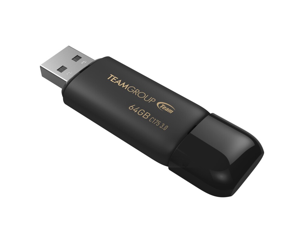 Флаш памет 64G USB3 TEAM C175 BLACK 4