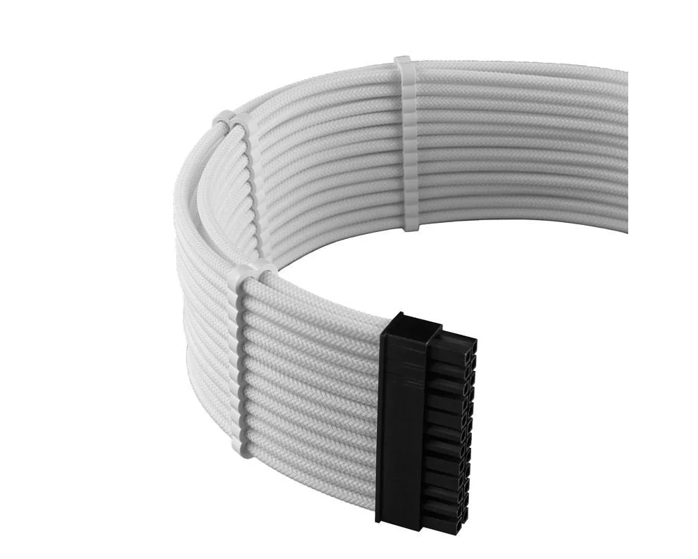 Кабел CableMod PRO ModMesh комплект удължителни кабели - 12VHPWR White 3