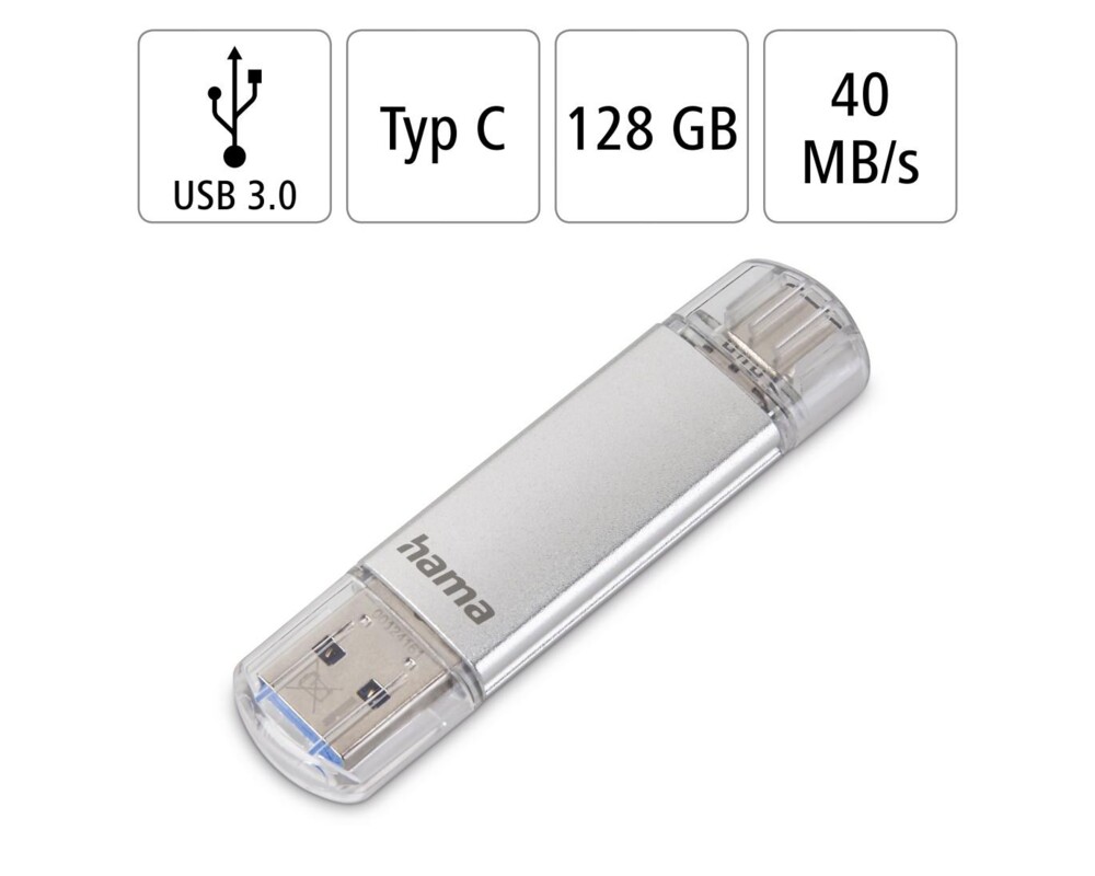 Флаш памет Флаш памет "C-Laeta", USB-C USB 3.1/3.0, 128 GB, HAMA-181073 7