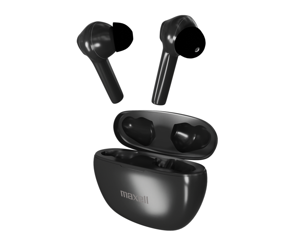 Слушалки Блутут слушалки MAXELL Dynamic, Докинг кутийка, True Wireless, Черни 2