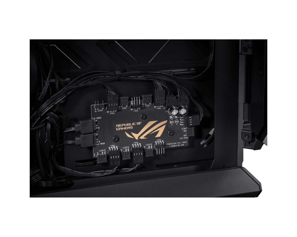 Кутия ASUS ROG Hyperion GR701 ARGB Gaming Case up to EATX with Tempered Glass Dual USB 3.2 gen 2x2 Type-C ports Aura Sync 23