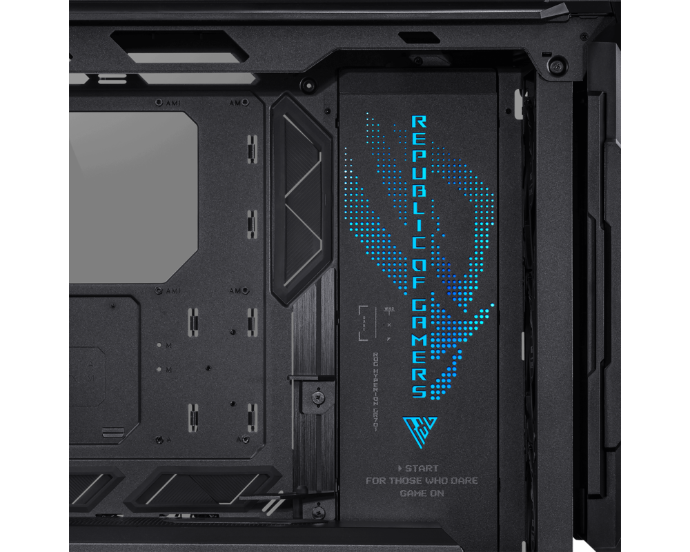Кутия ASUS ROG Hyperion GR701 ARGB Gaming Case up to EATX with Tempered Glass Dual USB 3.2 gen 2x2 Type-C ports Aura Sync 16