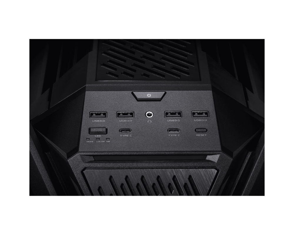 Кутия ASUS ROG Hyperion GR701 ARGB Gaming Case up to EATX with Tempered Glass Dual USB 3.2 gen 2x2 Type-C ports Aura Sync 7