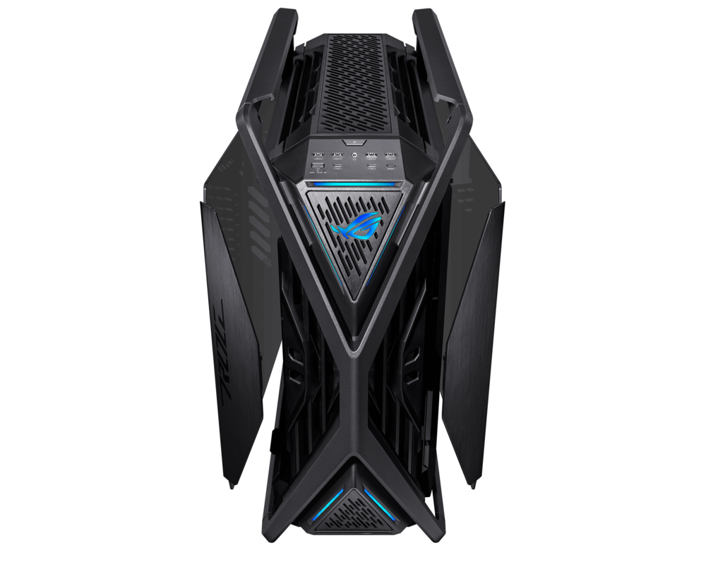 Кутия ASUS ROG Hyperion GR701 ARGB Gaming Case up to EATX with Tempered Glass Dual USB 3.2 gen 2x2 Type-C ports Aura Sync 4
