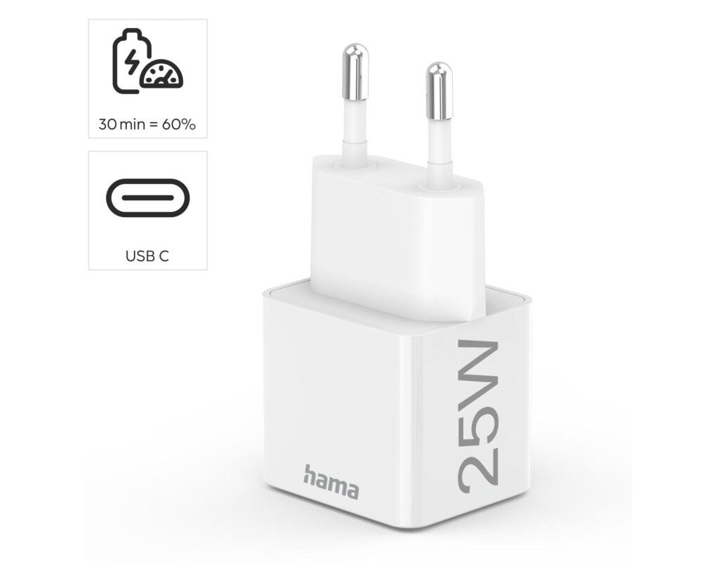 Зарядно Бързо мини , 25W, HAMA-201652 13