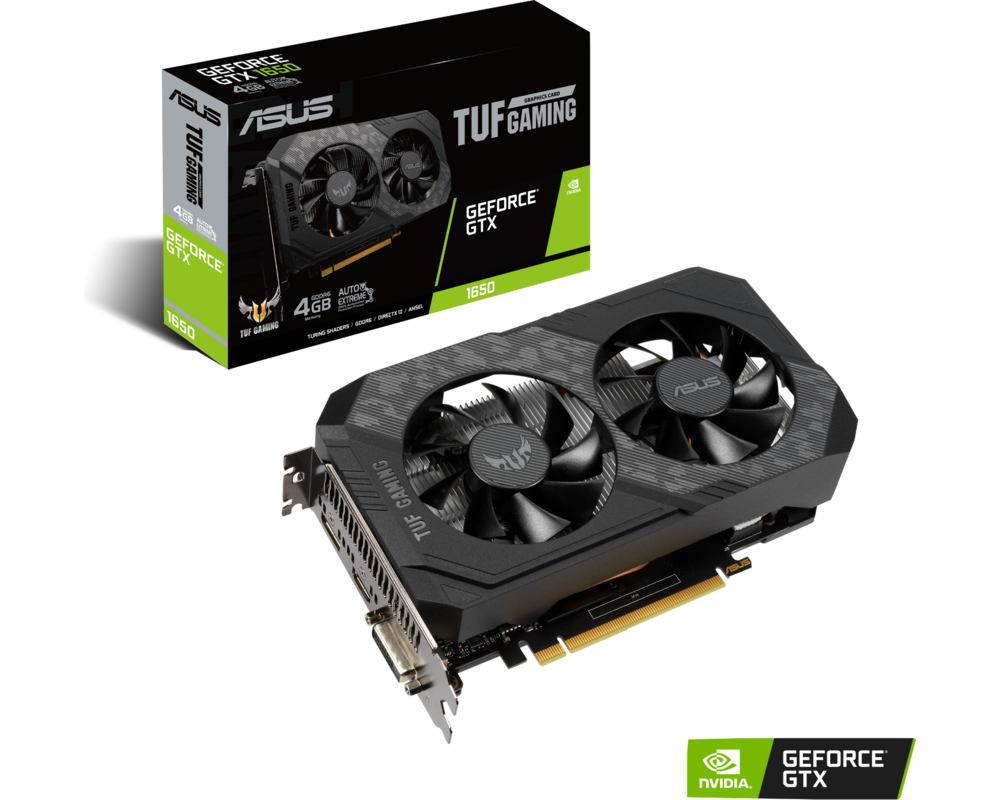 Видеокарта ASUS TUF Gaming GeForce GTX 1650 V2 OC Edition 4GB GDDR6 8