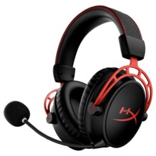  Геймърски слушалки HyperX Cloud Alpha Wireless, Черен/Червен 642430 CAWL-RD на топ цена - PIC.bg