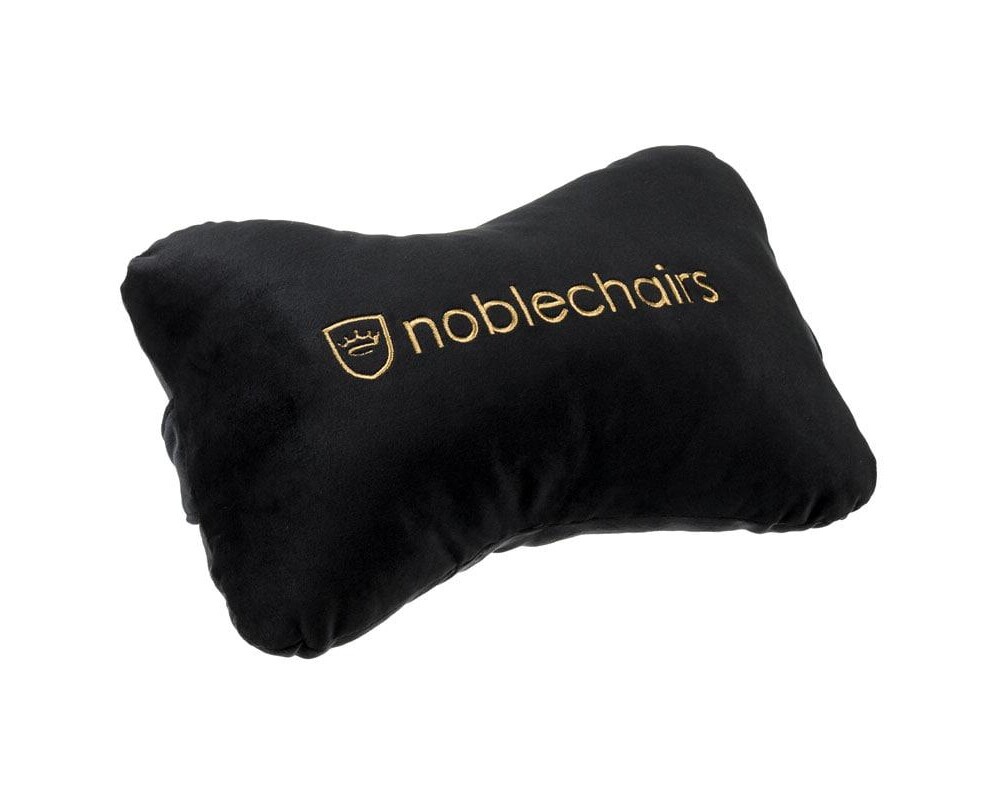 Аксесоар Комплект възглавници Noblechairs, За геймърски стол EPIC/ICON/HERO, Черен/Златист 6