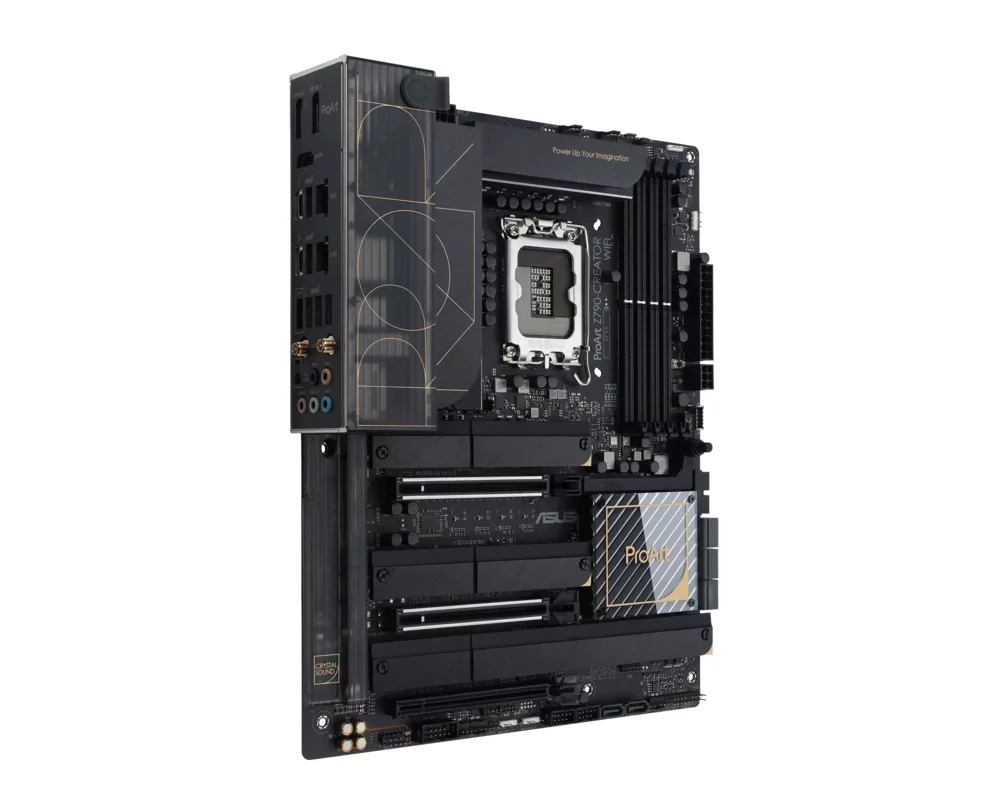 Дънна платка ASUS PROART Z790-CREATOR WIFI LGA1700 4xDIMM DDR5 6xSATA 4xM.2 1xHDMI 2xUSB-C MB 4