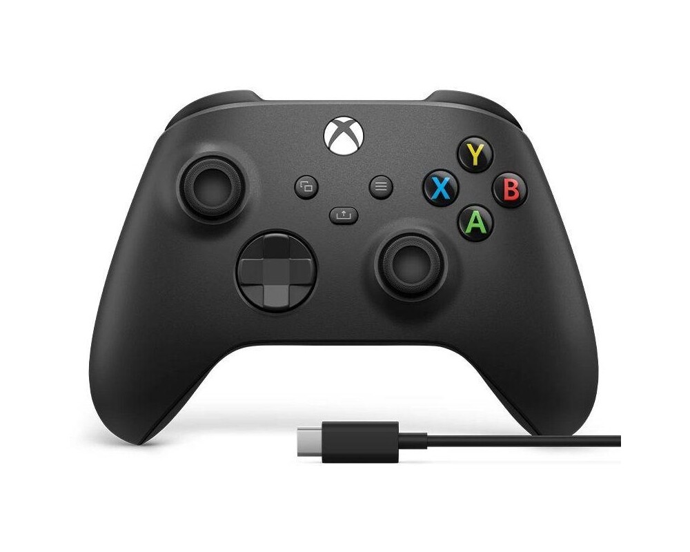 Джойстици и Геймпадове MICROSOFT Xbox Wireless Controller with PC USB-C for PC black 10
