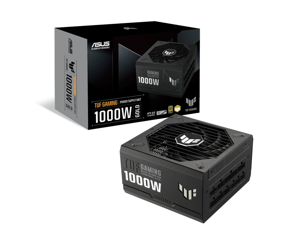 Захранване ASUS TUF Gaming 1000W, 80+ Gold PCIe 5.0, Fully Modular 11