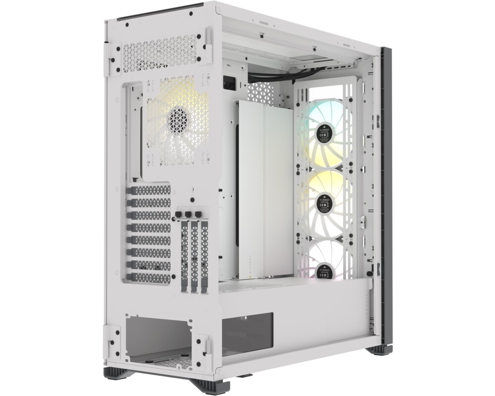 Кутия CORSAIR iCUE 7000X RGB Full-Tower ATX PC Case White 6