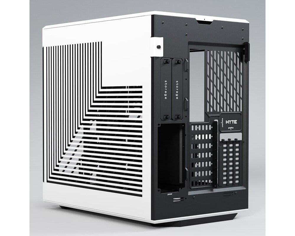 Кутия HYTE Y60 Tempered Glass, Mid-Tower, Бяло и Черно 6
