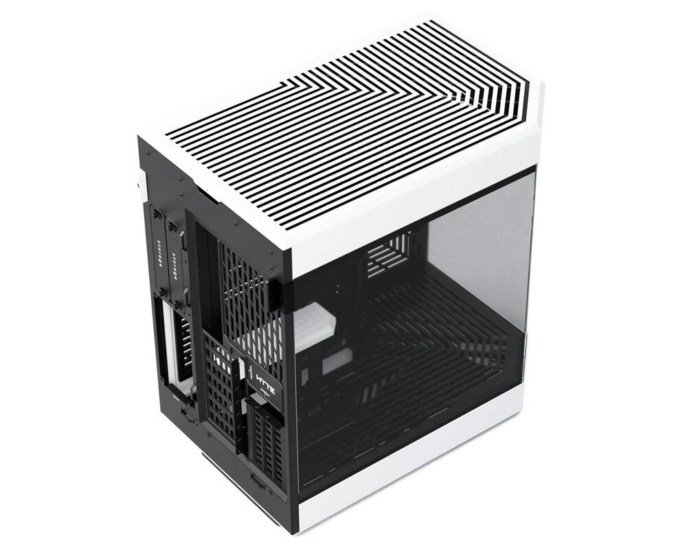 Кутия HYTE Y60 Tempered Glass, Mid-Tower, Бяло и Черно 4