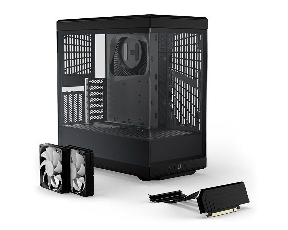 Кутия HYTE Y40 Tempered Glass, Mid-Tower, Черна 2