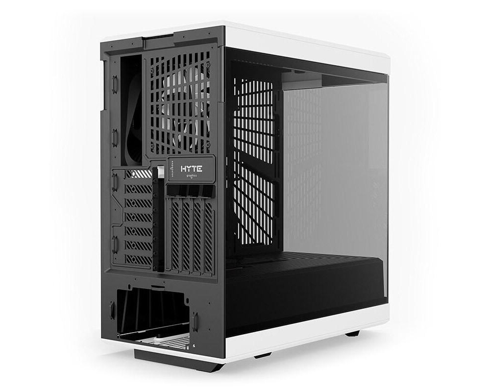 Кутия HYTE Y40 Tempered Glass, Mid-Tower, Бяло и Черно 5