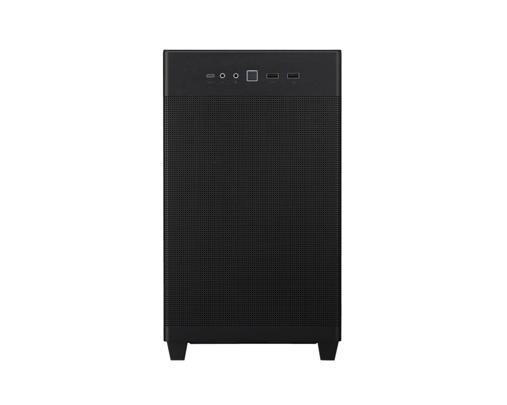 Кутия ASUS PRIME AP201 Mesh, MicroATX, Черно 4