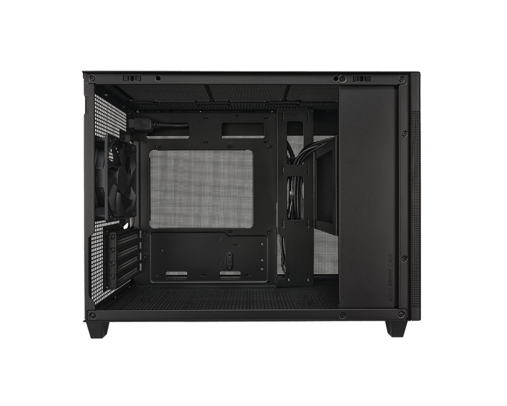 Кутия ASUS PRIME AP201 Mesh, MicroATX, Черно 6