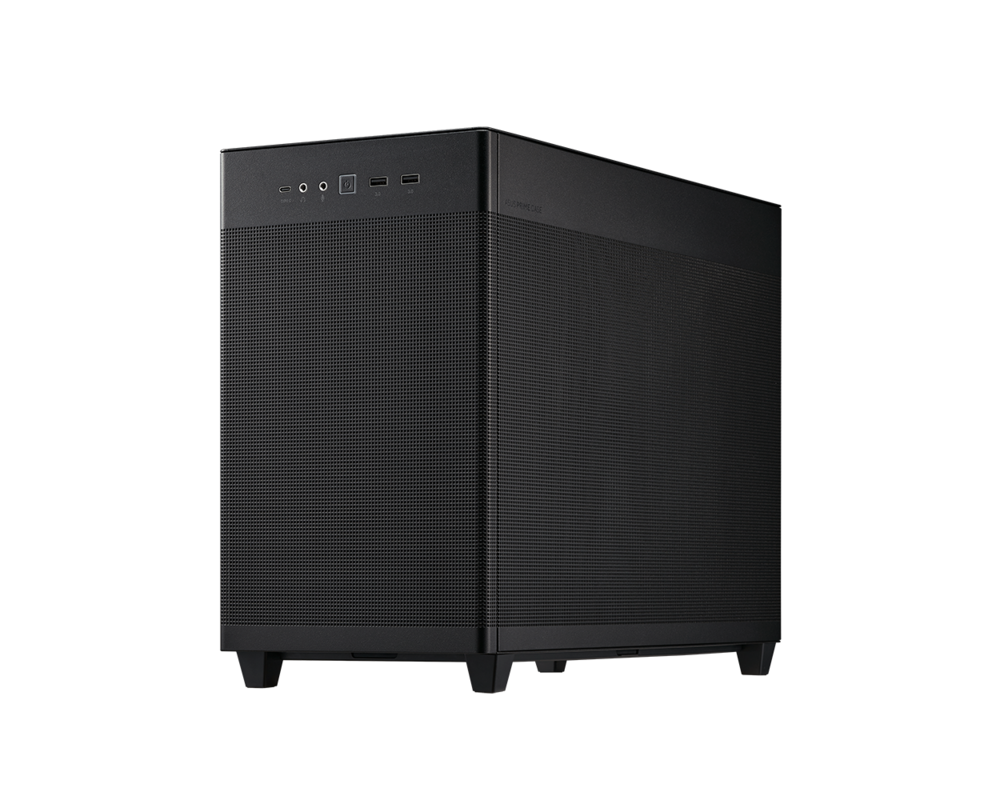 Кутия ASUS PRIME AP201 Mesh, MicroATX, Черно 2