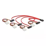 <span>Кабел</span> Интерфейсен кабел DeLock, mini SAS SFF-8087 - 4 x SAS SFF-8482 + power, 0.5 m <span class='catalog-num-in-name'>DELOCK-83059</span> - 