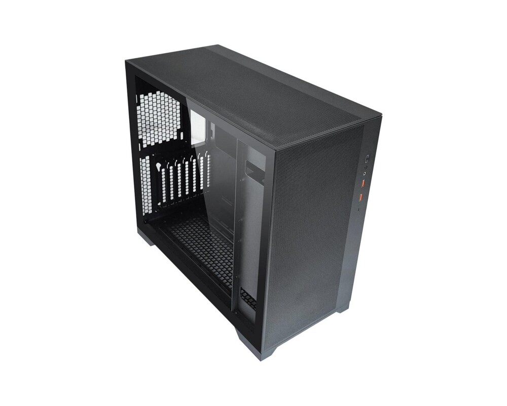 Кутия FSP CMT580B Mesh TG E-ATX Mid Tower, Черна 2