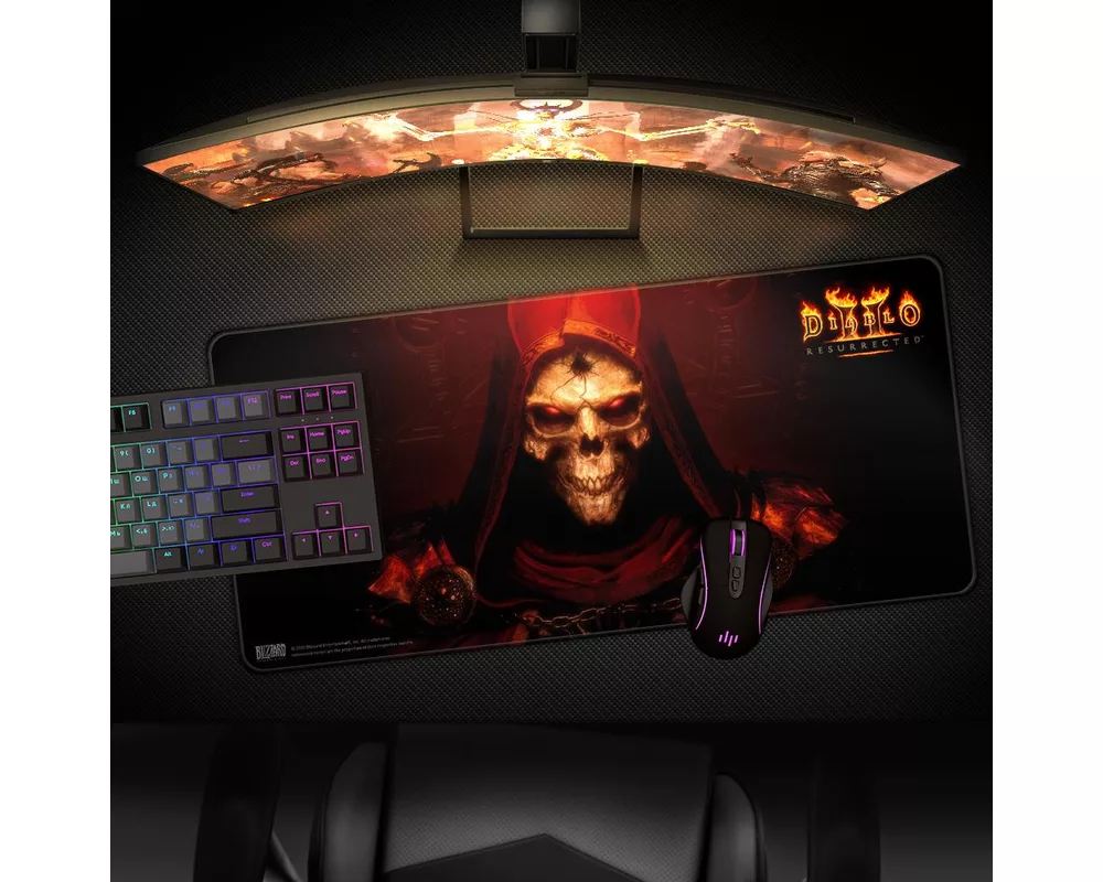 Пад за мишка Геймърски Diablo 2: Resurrected - Prime Evil , XL 3