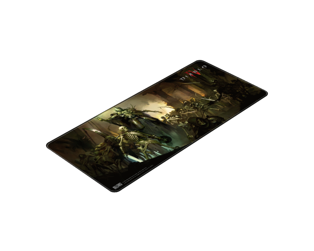 Пад за мишка Геймърски Diablo IV - Skeleton King, XL 2