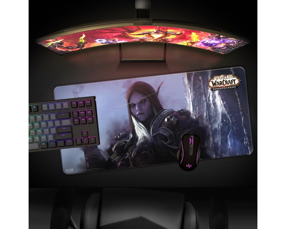 Пад за мишка Геймърски World of WarCraft Shadowlands - Sylvanas, XL 3