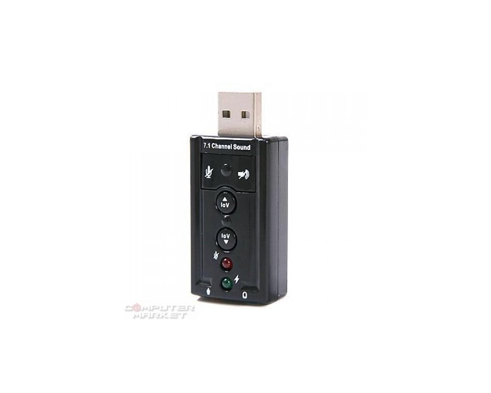 Звукова карта ESTILLO Mini, USB, 7.1 2