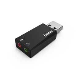  HAMA 2.0 Stereo, USB 2.0, Черен 648522 HAMA-51660 на топ цена - PIC.bg