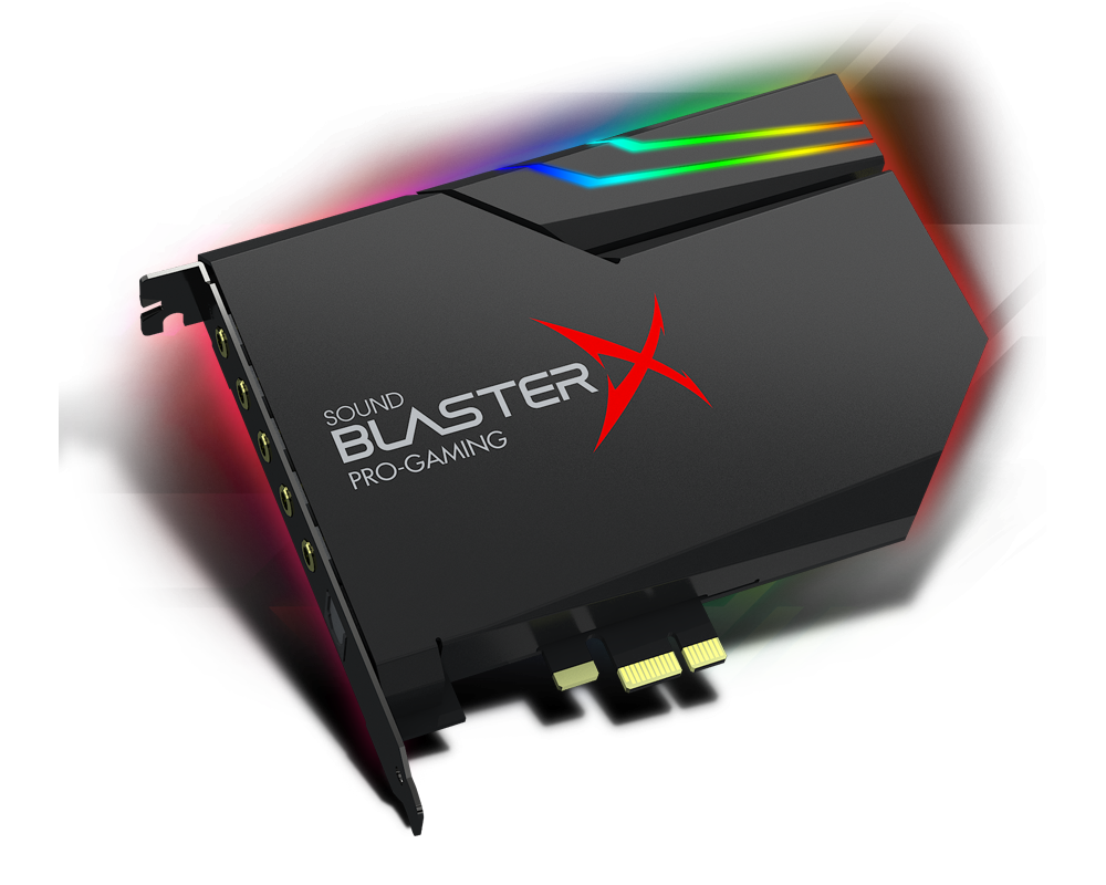 Звукова карта Creative Sound Blaster X AE-5, 7.1, DAC + RGB AURORA LIGHTING 2