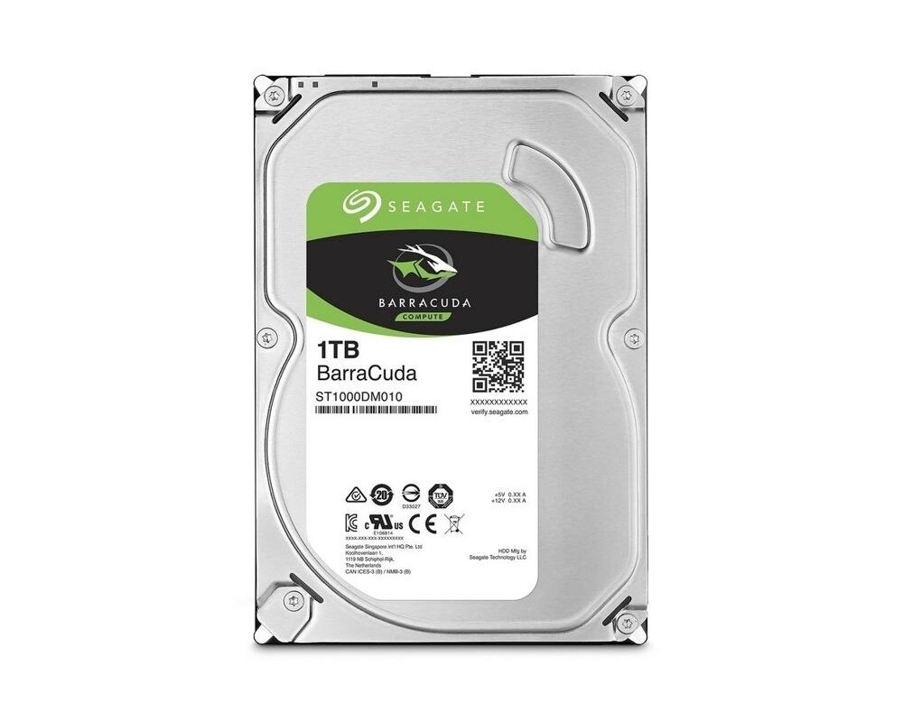 Твърд диск  1TB Seagate BarraCuda 4