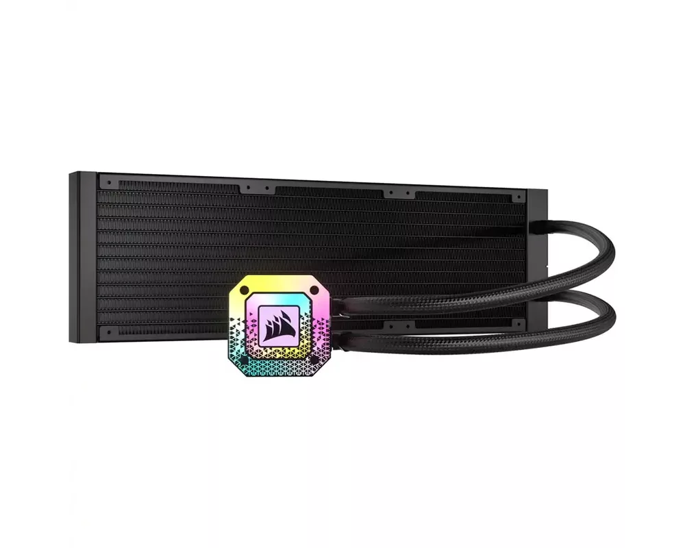 Охладител за процесор CORSAIR iCUE H170i ELITE CAPELLIX XT 420mm Radiator Liquid CPU Cooler 2