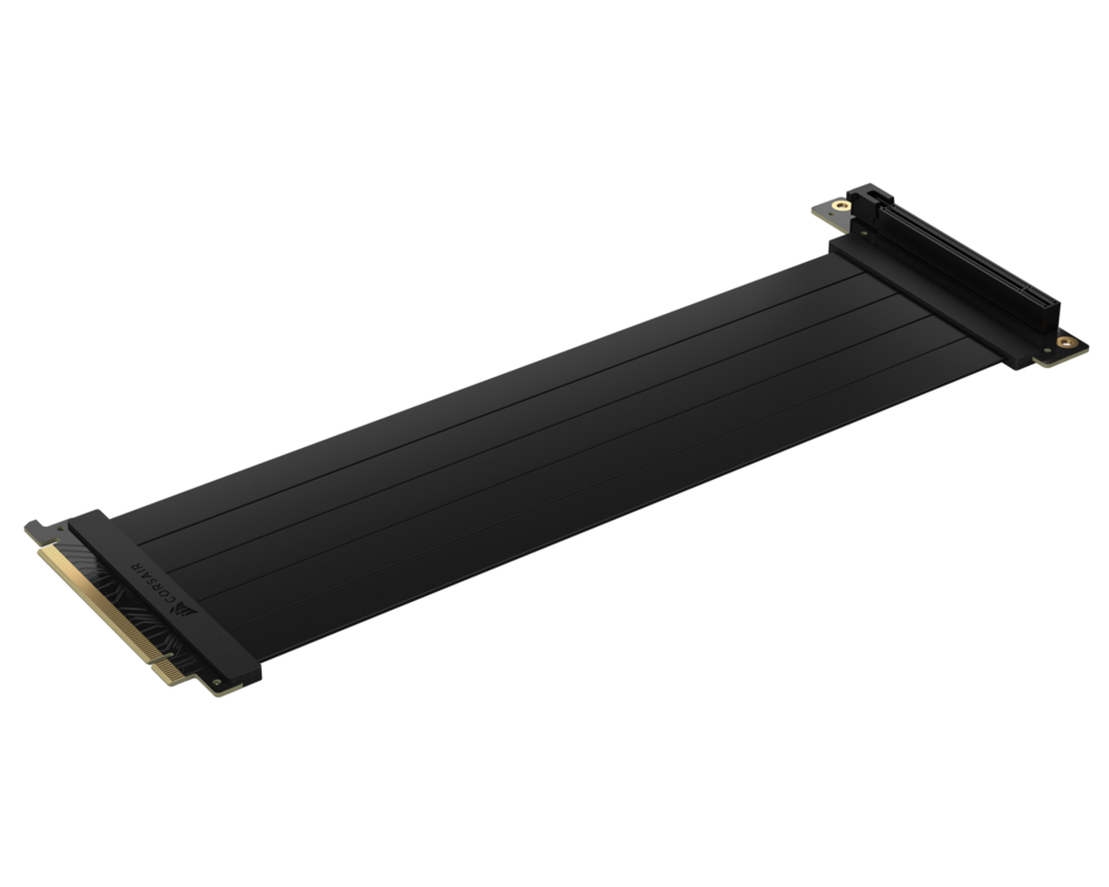 Кабел за вертикален монтаж за видео карта Corsair Premium Extension Cable 300mm PCI-E x16 4.0 4