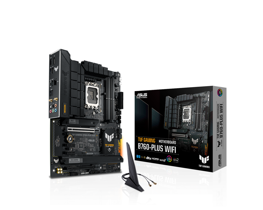 Дънна платка Asus TUF GAMIN B760-PLUS WIFI DDR5 8